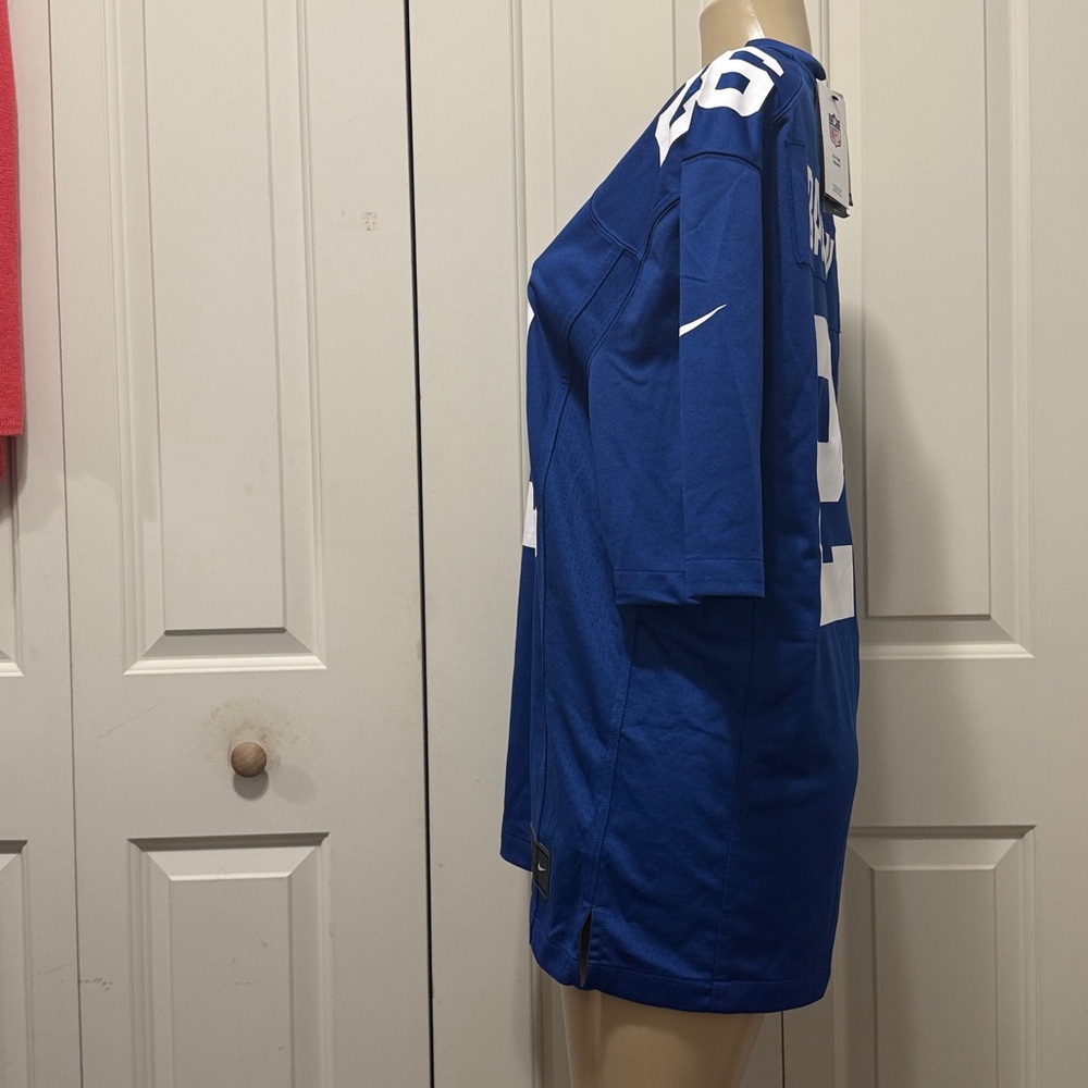 Nike Men's Royal Blue and White Jersey - Picture 4 of 11